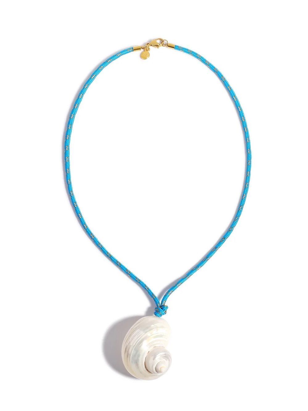 Blue Rope Shell Necklace - Picture 2 of 3